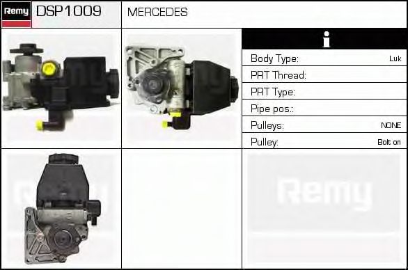 Imagine Pompa hidraulica, sistem de directie DELCO REMY DSP1009