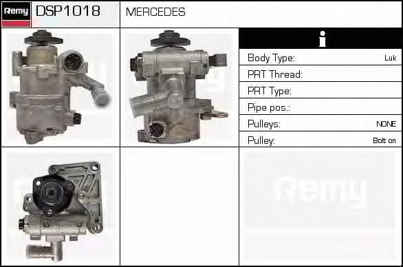 Imagine Pompa hidraulica, sistem de directie DELCO REMY DSP1018