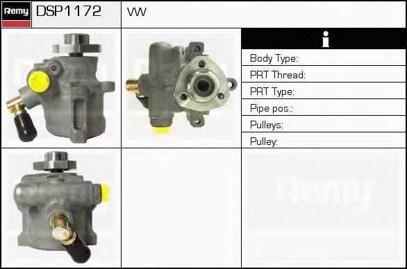 Imagine Pompa hidraulica, sistem de directie DELCO REMY DSP1172