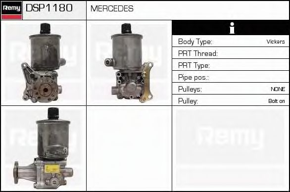 Imagine Pompa hidraulica, sistem de directie DELCO REMY DSP1180