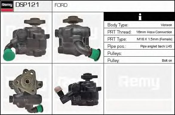 Imagine Pompa hidraulica, sistem de directie DELCO REMY DSP121