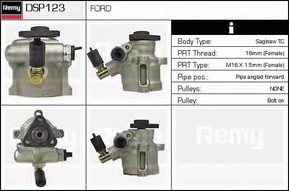 Imagine Pompa hidraulica, sistem de directie DELCO REMY DSP123