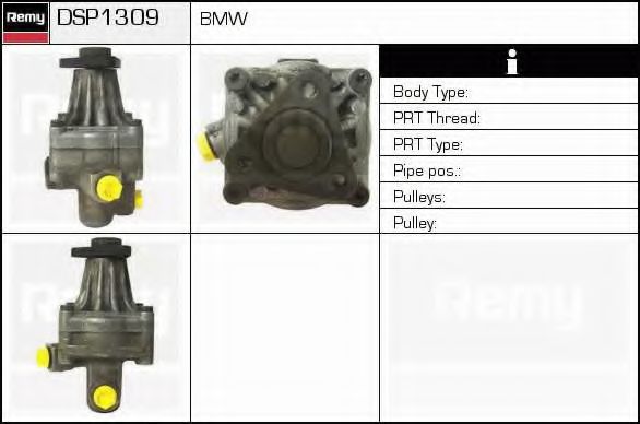 Imagine Pompa hidraulica, sistem de directie DELCO REMY DSP1309