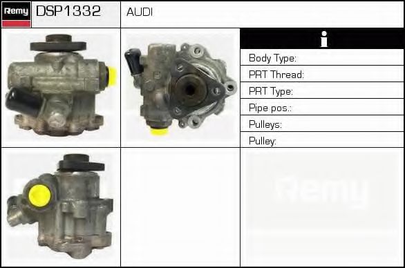 Imagine Pompa hidraulica, sistem de directie DELCO REMY DSP1332