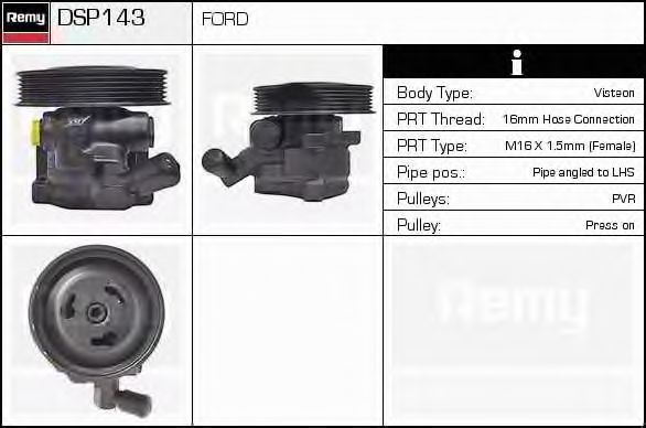 Imagine Pompa hidraulica, sistem de directie DELCO REMY DSP143