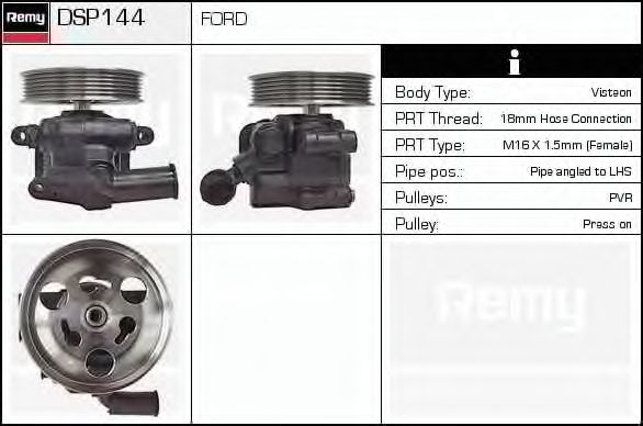 Imagine Pompa hidraulica, sistem de directie DELCO REMY DSP144