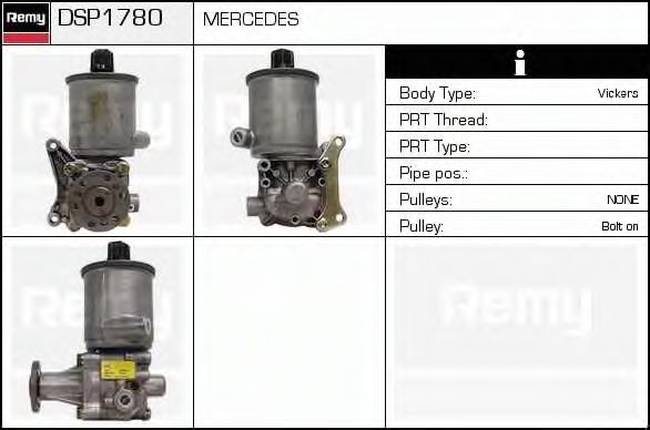 Imagine Pompa hidraulica, sistem de directie DELCO REMY DSP1780