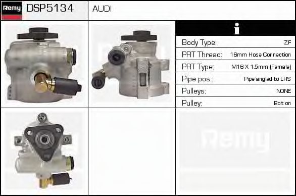 Imagine Pompa hidraulica, sistem de directie DELCO REMY DSP5134