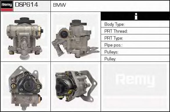 Imagine Pompa hidraulica, sistem de directie DELCO REMY DSP614