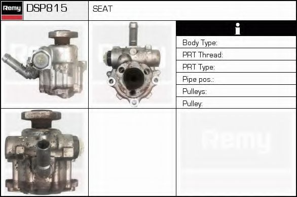 Imagine Pompa hidraulica, sistem de directie DELCO REMY DSP815