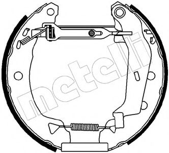 Imagine Set saboti frana METELLI 51-0016