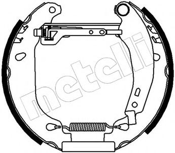 Imagine Set saboti frana METELLI 51-0017