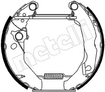 Imagine Set saboti frana METELLI 51-0047