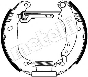 Imagine Set saboti frana METELLI 51-0094