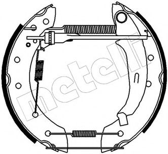 Imagine Set saboti frana METELLI 51-0095