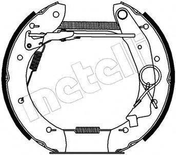 Imagine Set saboti frana METELLI 51-0140