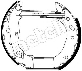 Imagine Set saboti frana METELLI 51-0151