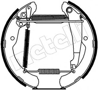 Imagine Set saboti frana METELLI 51-0178