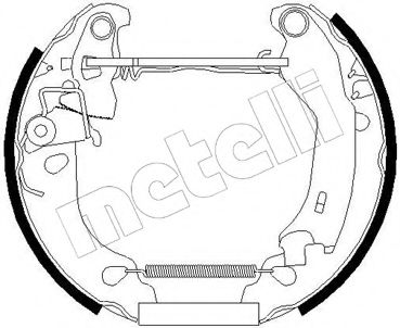 Imagine Set saboti frana METELLI 51-0181