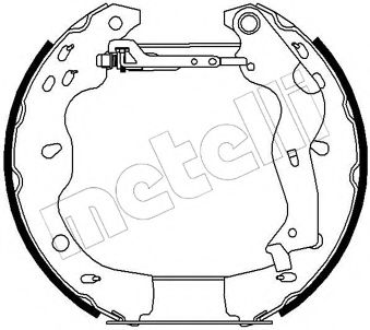 Imagine Set saboti frana METELLI 51-0201