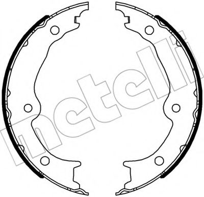 Imagine Set saboti frana, frana de mana METELLI 53-0541