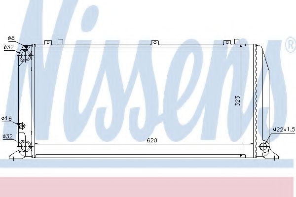 Imagine Radiator, racire motor NISSENS 60488