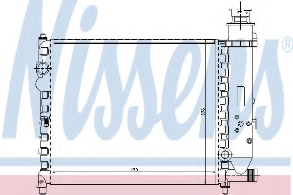 Imagine Radiator, racire motor NISSENS 61150