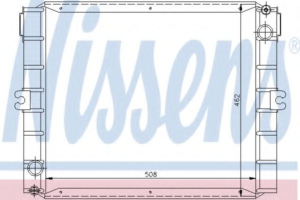 Imagine Radiator, racire motor NISSENS 62295