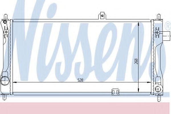 Imagine Radiator, racire motor NISSENS 632421