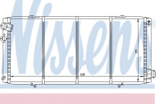 Imagine Radiator, racire motor NISSENS 63728