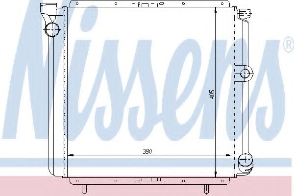 Imagine Radiator, racire motor NISSENS 639711