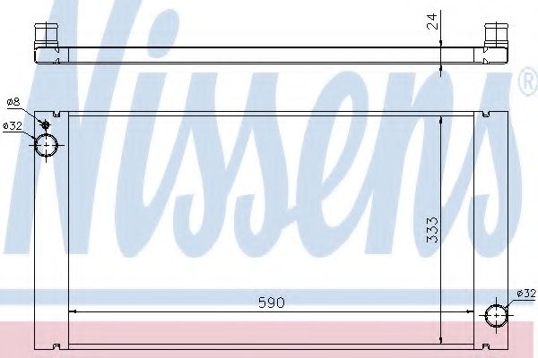 Imagine Radiator, racire motor NISSENS 69705