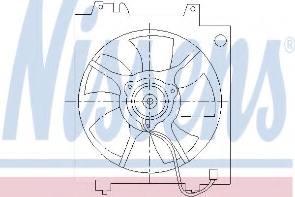 Imagine ventilator,aer conditionat NISSENS 85494