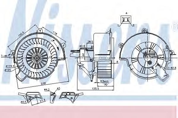 Imagine Ventilator, habitaclu NISSENS 87083