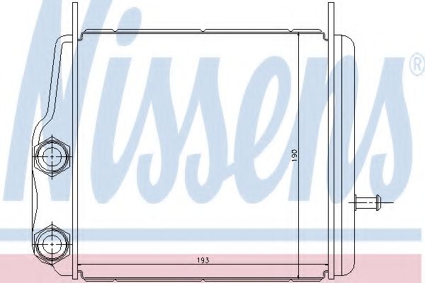 Imagine Radiator ulei, ulei motor NISSENS 90513