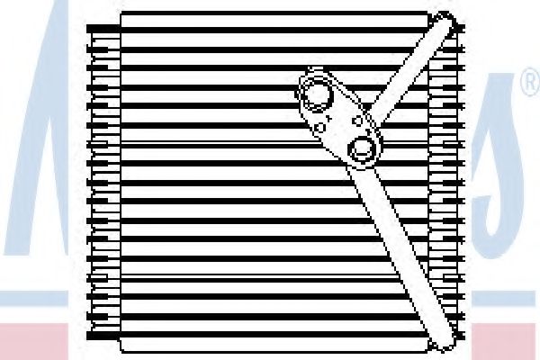 Evaporator,aer conditionat NISSENS 92035