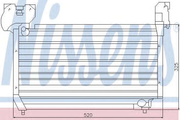 Imagine Condensator, climatizare NISSENS 94014