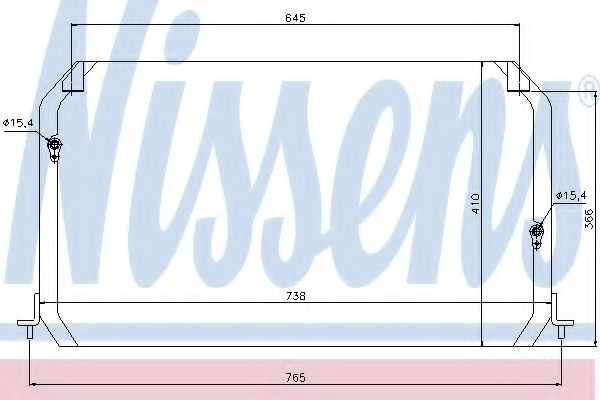 Imagine Condensator, climatizare NISSENS 94056