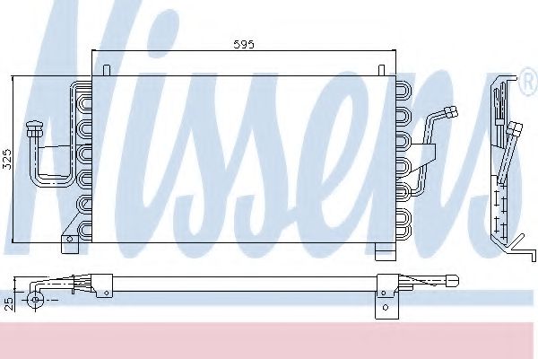 Imagine Condensator, climatizare NISSENS 94108