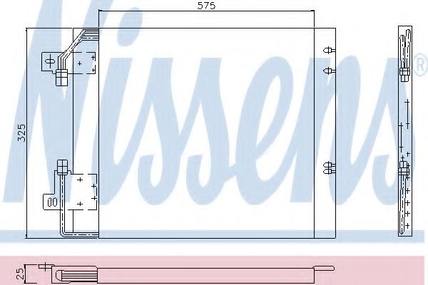 Imagine Condensator, climatizare NISSENS 94114