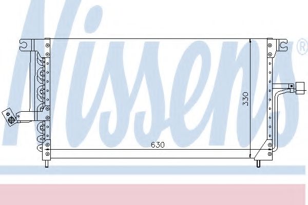 Imagine Condensator, climatizare NISSENS 94183