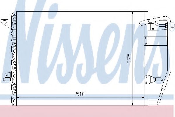 Imagine Condensator, climatizare NISSENS 94192