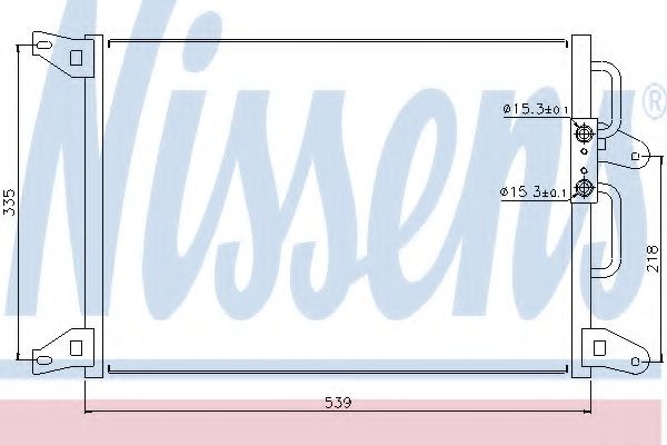 Imagine Condensator, climatizare NISSENS 94220