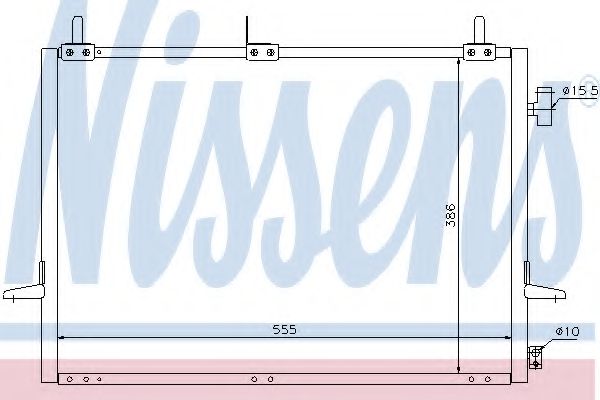 Imagine Condensator, climatizare NISSENS 94271