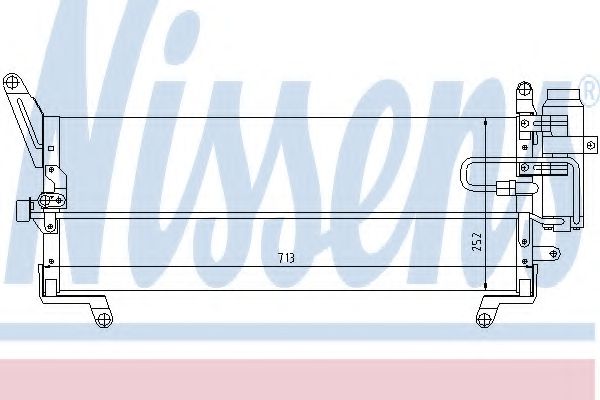 Imagine Condensator, climatizare NISSENS 94273