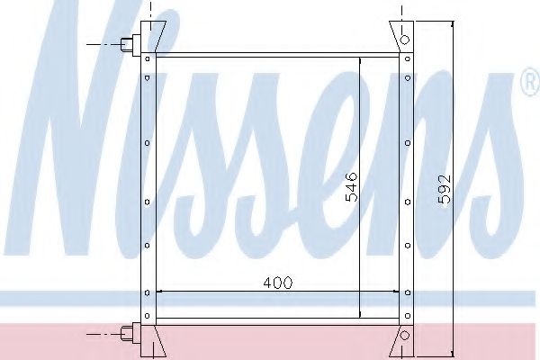 Imagine Condensator, climatizare NISSENS 94334