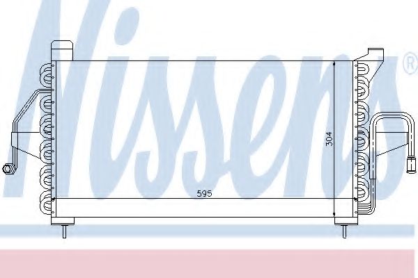 Imagine Condensator, climatizare NISSENS 94436