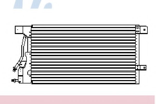 Imagine Condensator, climatizare NISSENS 94481