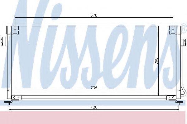 Imagine Condensator, climatizare NISSENS 94507