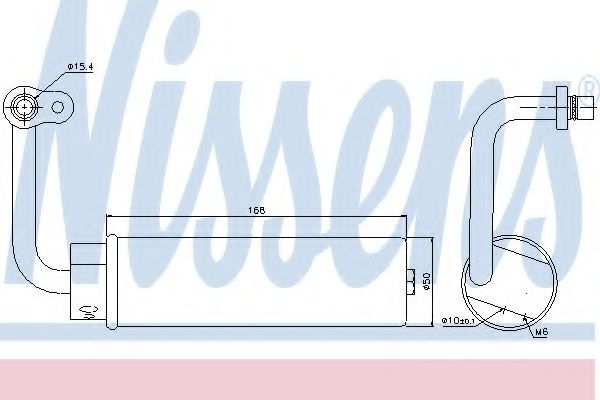 Imagine uscator,aer conditionat NISSENS 95445